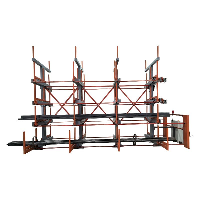 Prateleiras cantilever telescópicas elétricas