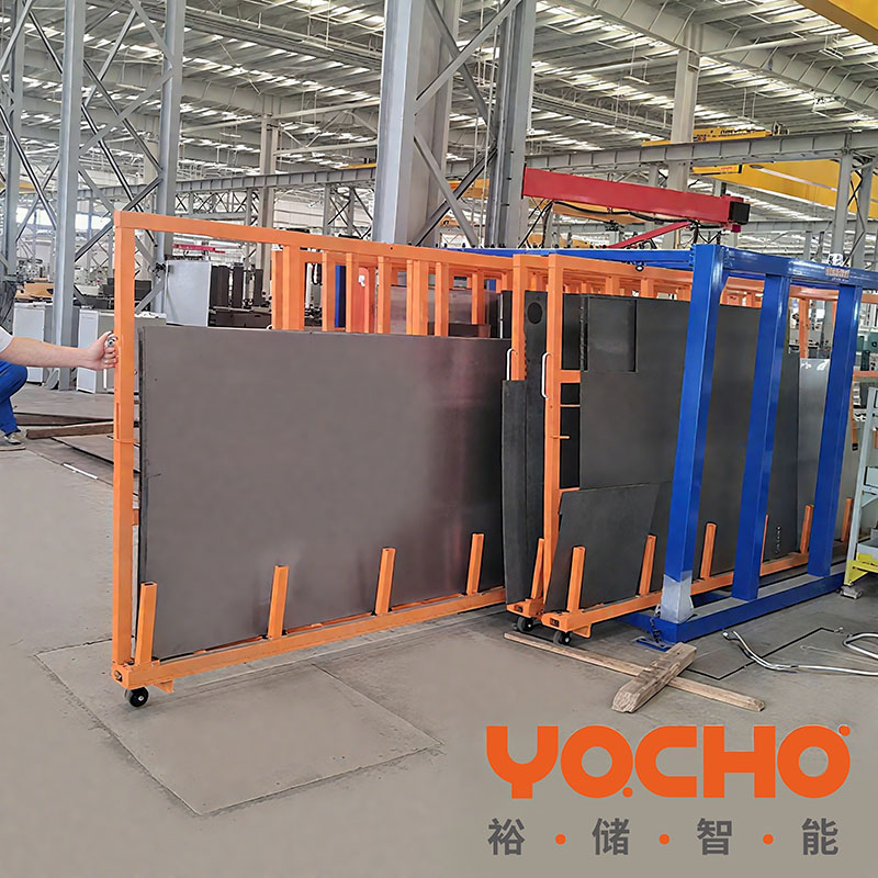 Racks de folhas verticais