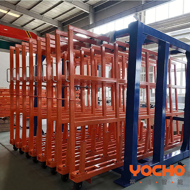 Racks de folhas verticais