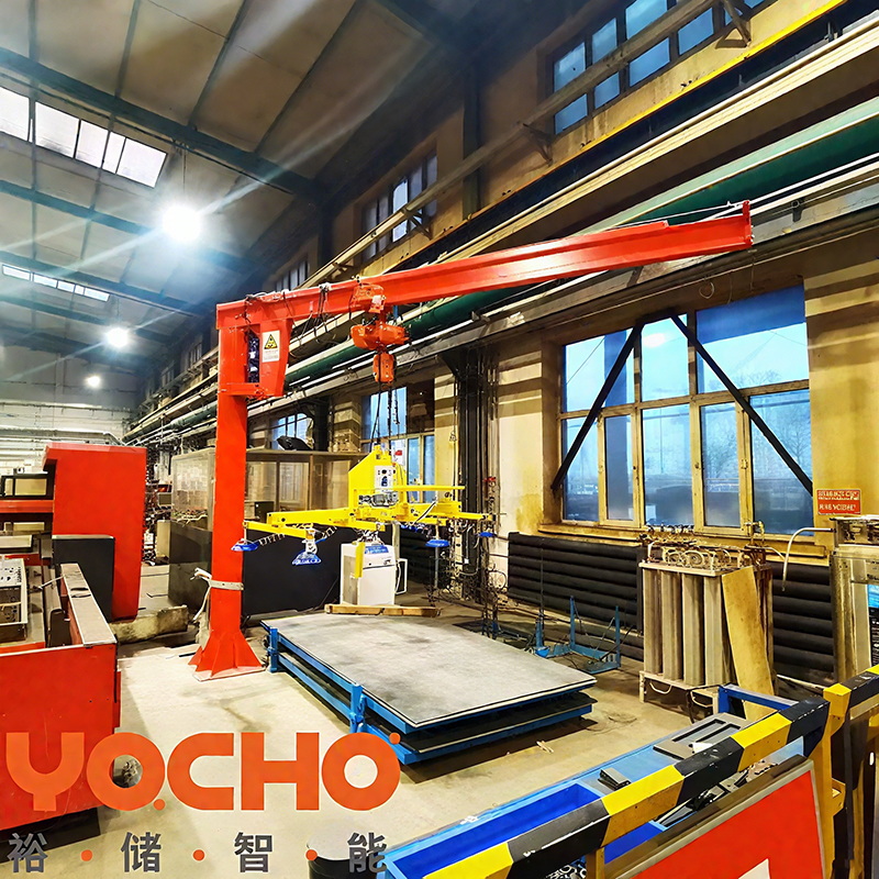 Manipulador pneumático de carregamento cantilever