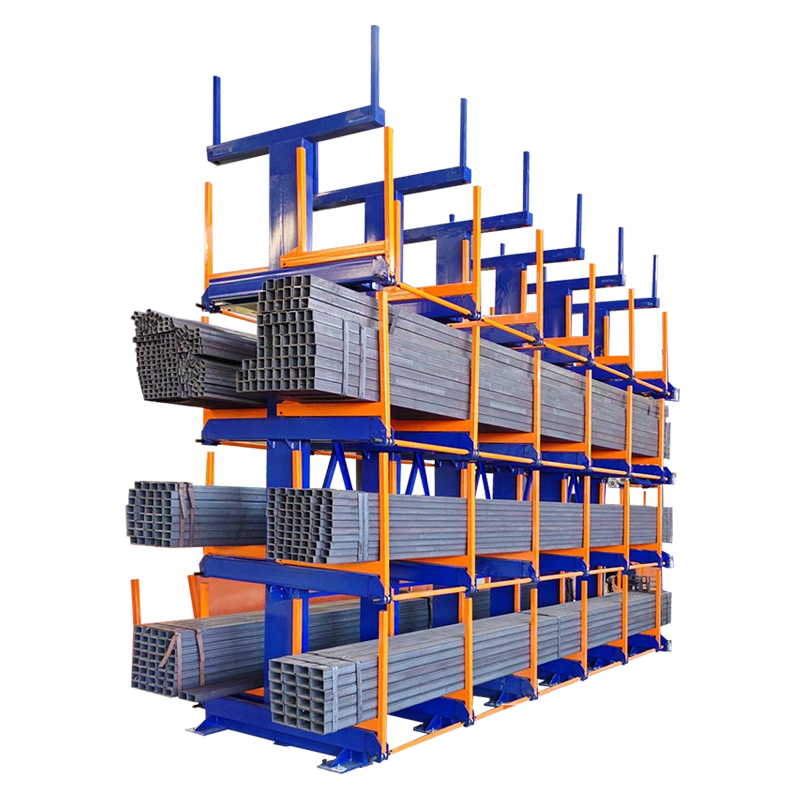 Prateleiras cantilever telescópicas elétricas