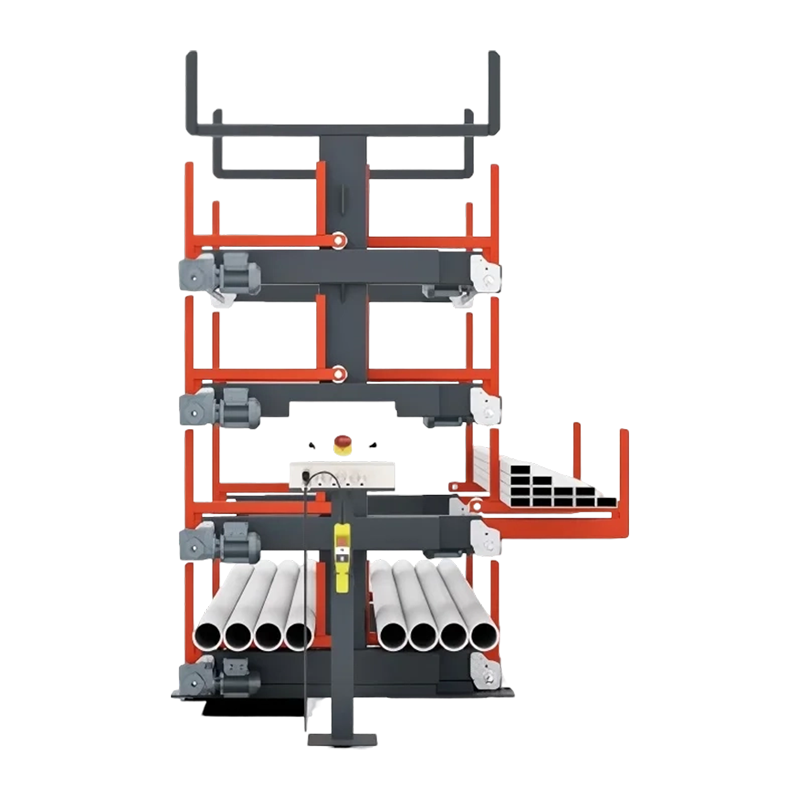 Racks cantilever extensíveis de alta utilização de espaço