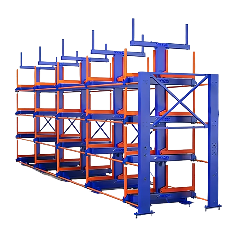 Racks cantilever extensíveis multicamadas