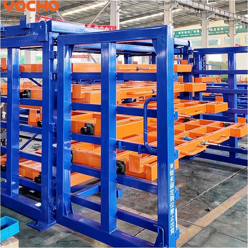 Racks de armazenamento de chapa metálica para serviços pesados ​​Racks de armazenamento de material estilo gaveta